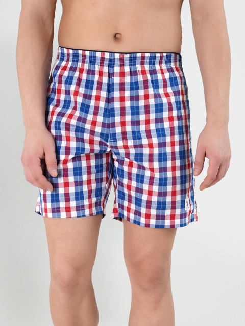 U.S. Polo Assn. Checkered Cotton Twill EX002 Boxers