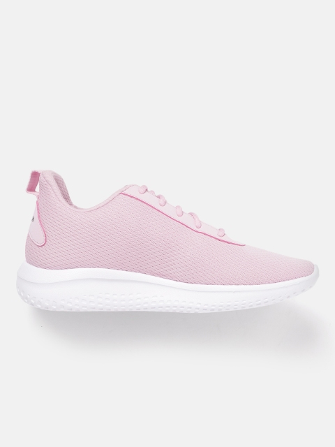 Reebok Women Woven Design Phenom Running Shoes with Brand Logo Detail - Image 2