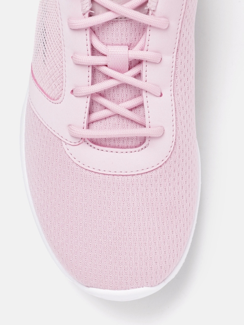 Reebok Women Woven Design Phenom Running Shoes with Brand Logo Detail - Image 5