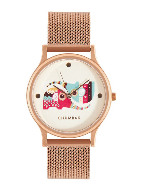 TEAL BY CHUMBAK Women Bracelet Style Straps Analogue Watch