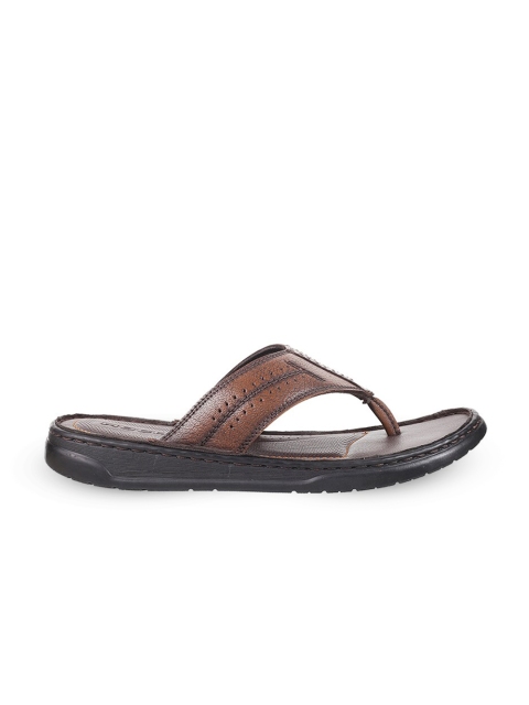 Mochi Men Open Toe Leather Comfort Sandals - Image 3