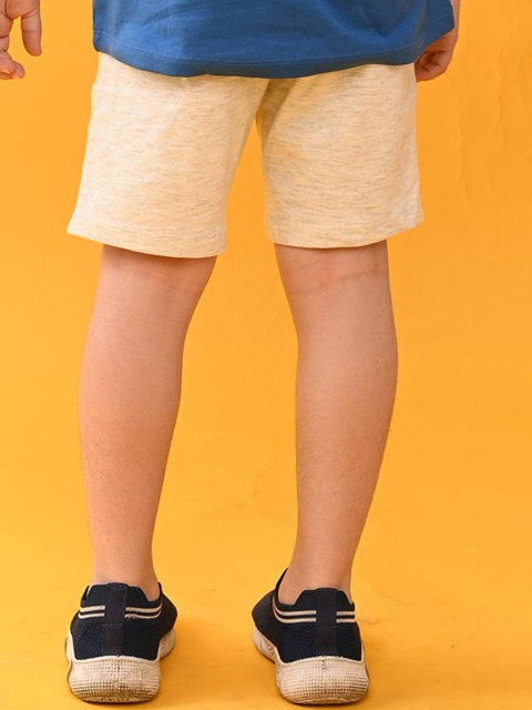 Anthrilo Boys Typography Printed Cotton Shorts - Image 3