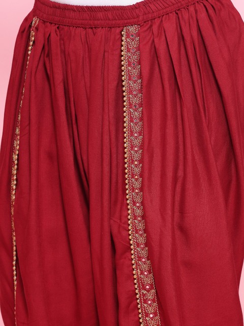 Clora Creation Women Embroidered Dhoti Pants - Image 6