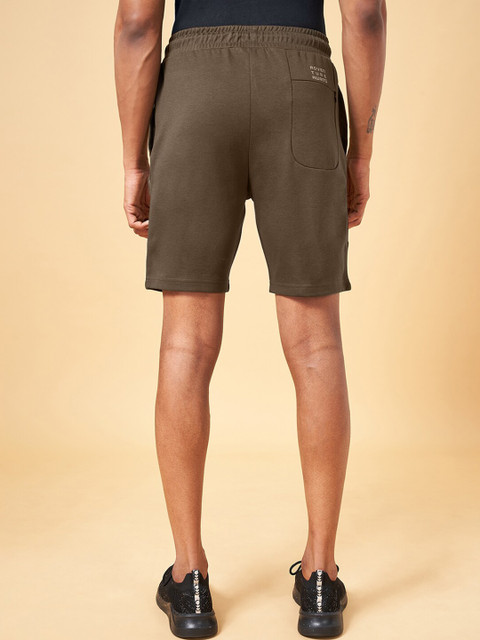 Ajile by Pantaloons Men Slim Fit Outdoor Cotton Sports Shorts - Image 3