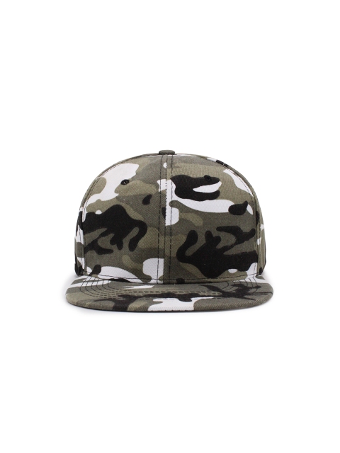 JENNA Unisex Printed Adjustable Snapback Cap With Flat Brim - Image 5