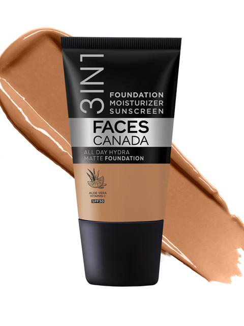 FACES CANADA All Day Hydra Matte SPF30 Mini Foundation & Moisturizer 18ml - Warm Sand 042