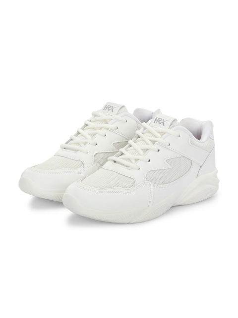 HRX by Hrithik Roshan Women White Mesh Running Non-Marking Shoes - Image 7