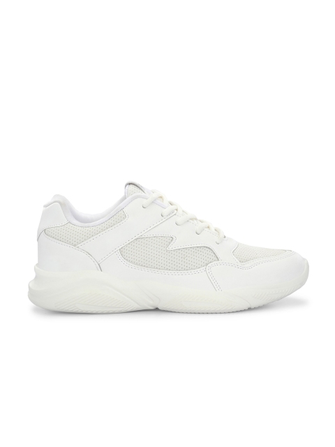 HRX by Hrithik Roshan Women White Mesh Running Non-Marking Shoes - Image 4