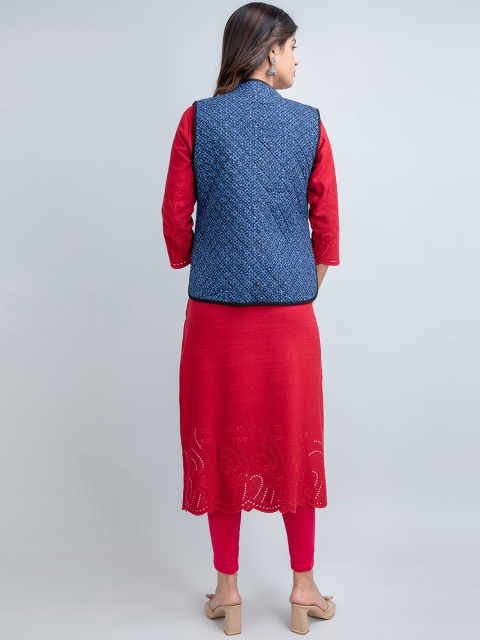 SUTI Abstract Printed Cotton Lightweight Tailored Jacket - Image 5
