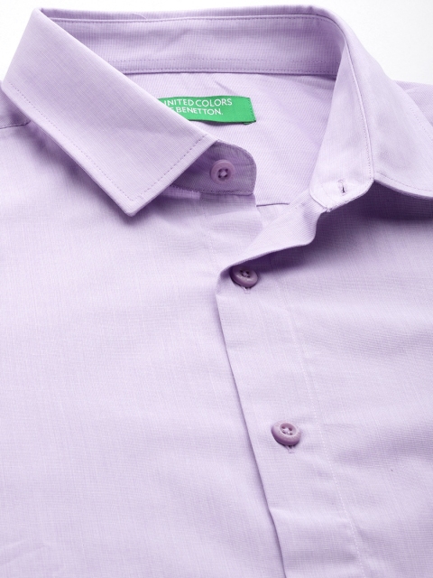 United Colors of Benetton Men Pure Cotton Casual Shirt - Image 2