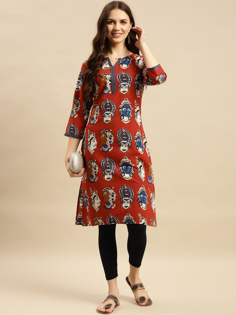 Rangita Cotton Ankle-Length Leggings - Image 4