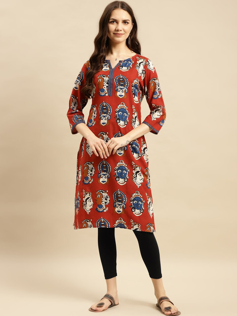 Rangita Cotton Ankle-Length Leggings - Image 5
