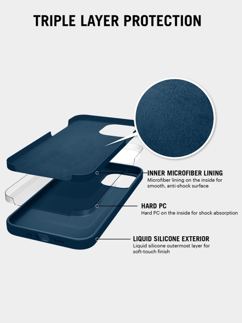 TREEMODA Triple Layer Protection iPhone 13 Phone Back Case - Image 5