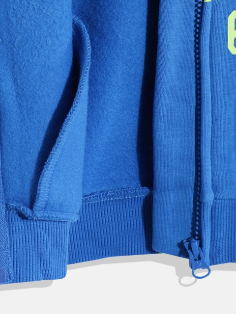 United Colors of Benetton Boys Brand Logo Printed Hooded Sweatshirt - Image 5