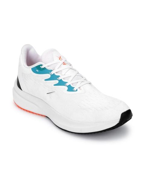 HRX by Hrithik Roshan Men White & Sea Green Zoom Mesh Running Shoes - Image 3