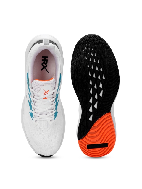 HRX by Hrithik Roshan Men White & Sea Green Zoom Mesh Running Shoes - Image 6