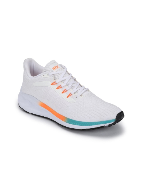 HRX by Hrithik Roshan Men White Zoom Mesh Running Shoes - Image 2