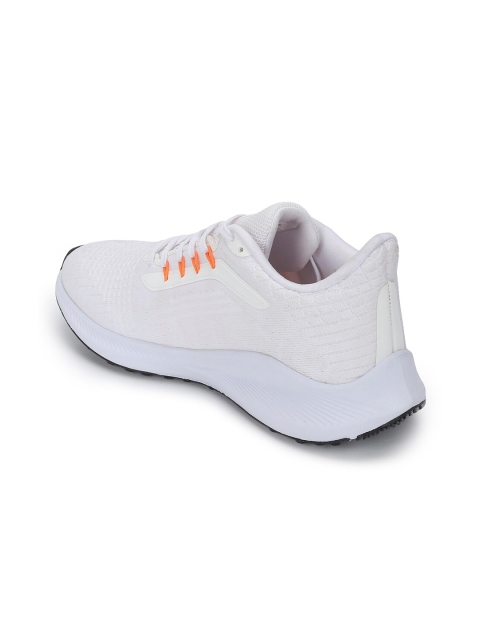 HRX by Hrithik Roshan Men White Zoom Mesh Running Shoes - Image 3