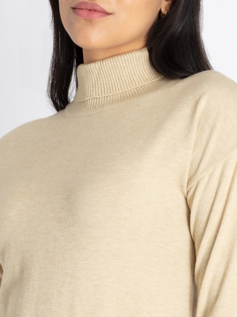 Status Quo Turtle Neck Ribbed Pullover - Image 2