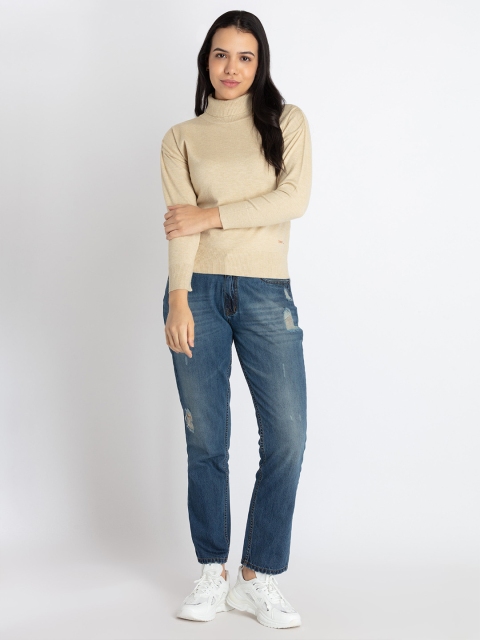 Status Quo Turtle Neck Ribbed Pullover - Image 5
