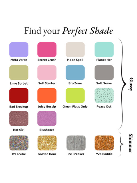 Elitty Mad Over Glossy Nail Polish - 6ml - Lime Sorbet - Image 7