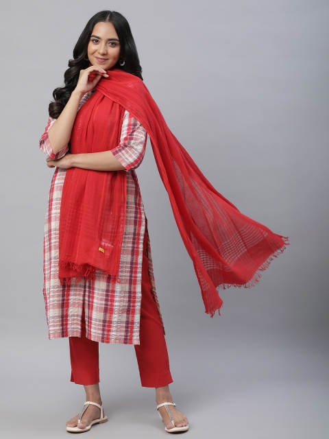 AURELIA Dupatta With Tasselled - Image 3