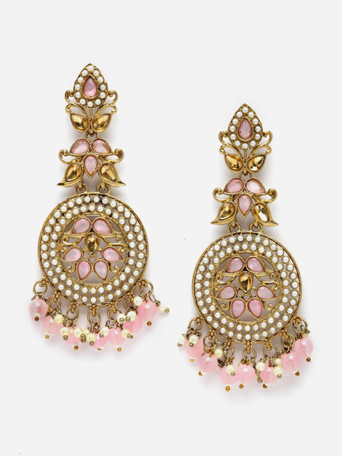 Anouk Gold-Plated Classic Drop Earrings