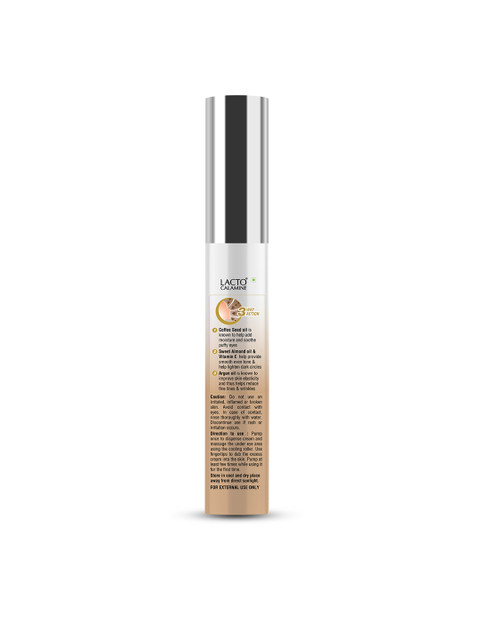 Lacto Calamine Coffee Oil Under Eye Cream With Sweet Almond Oil & Vitamin E - 15g - Image 3