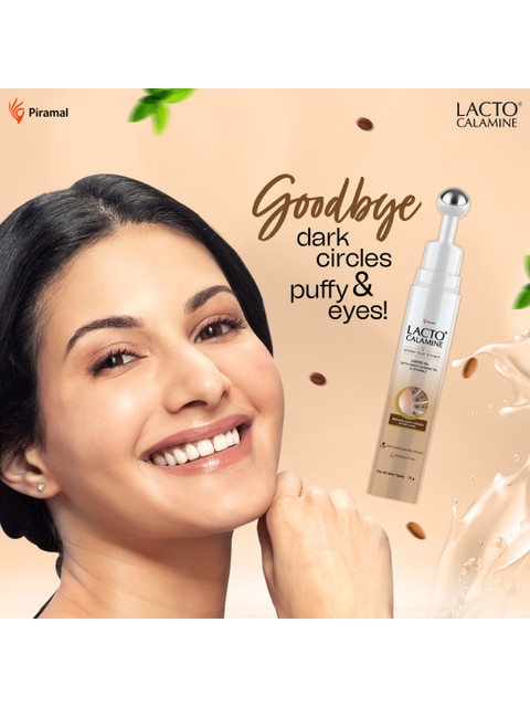 Lacto Calamine Coffee Oil Under Eye Cream With Sweet Almond Oil & Vitamin E - 15g - Image 4