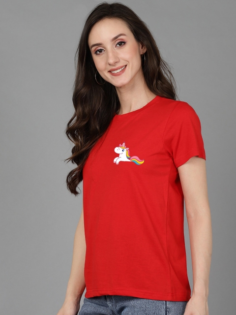 Adyavastram Round Neck Short Sleeve Cotton T-shirt - Image 3