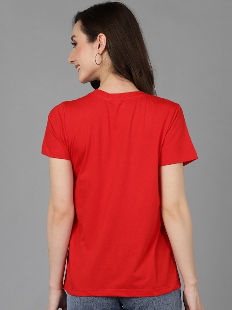 Adyavastram Round Neck Short Sleeve Cotton T-shirt - Image 4