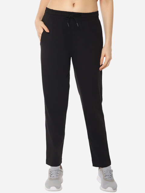 Amante Mid Rise Smart Fit Comfortable Bio Washed Stretch Track Pants