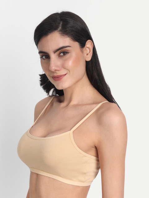 Aimly Pack of 3 Sports Bra Cotton Non-Padded Non-Wired Mid Coverage - Image 2