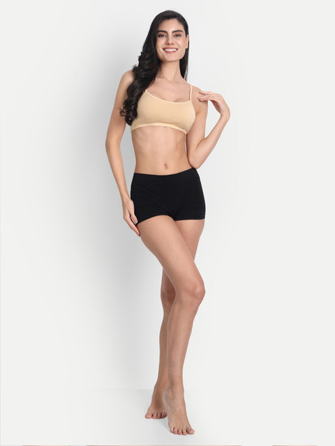 Aimly Pack of 3 Sports Bra Cotton Non-Padded Non-Wired Mid Coverage - Image 4