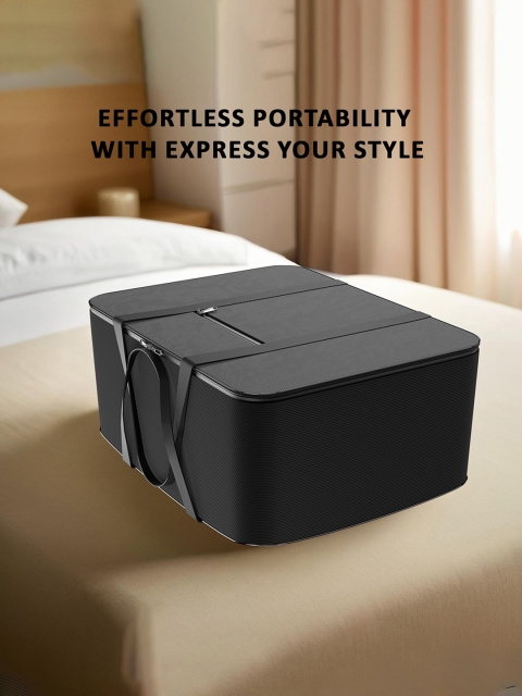 Kuber Industries Black Underbed Storage Bag For Clothes - Image 7