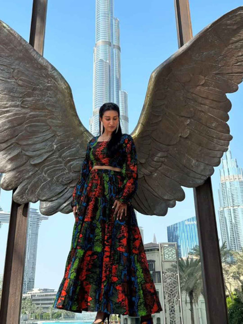 AKS Printed Ready To Wear Lehenga With Choli