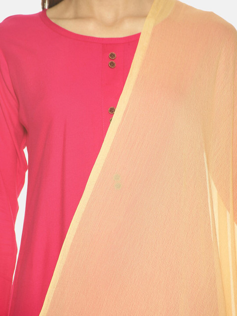 TWIN BIRDS Pack Of 2 Shimmer Lightweight Dupatta - Image 6