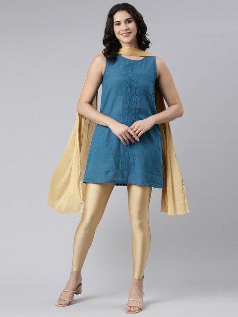 TWIN BIRDS Pack Of 2 Shimmer Lightweight Dupatta - Image 5