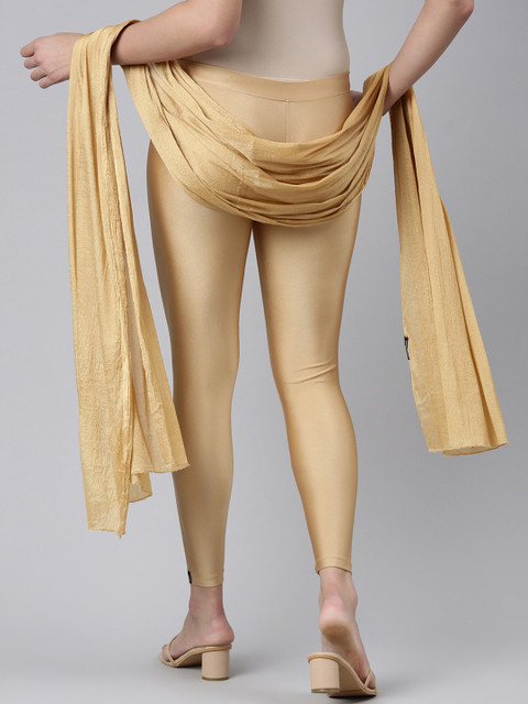 TWIN BIRDS Pack Of 2 Shimmer Lightweight Dupatta - Image 4