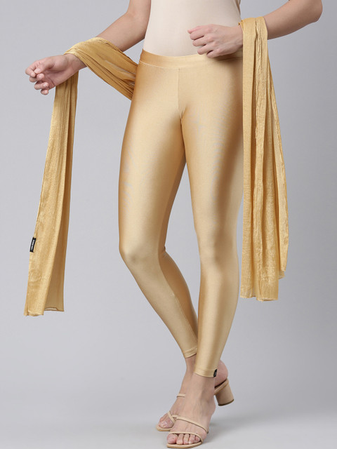 TWIN BIRDS Pack Of 2 Shimmer Lightweight Dupatta - Image 3