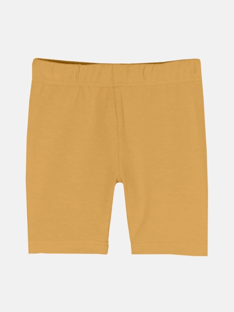 KiddoPanti Pack Of 3 Girls Mid-Rise Sports Shorts - Image 4