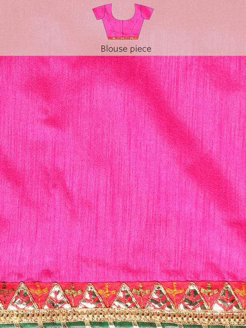 Mitera Leheriya Gotta Patti Pure Chiffon Saree - Image 8