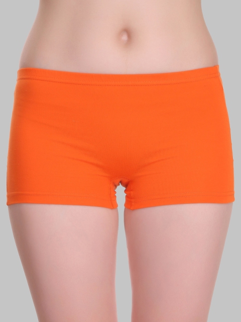 SELFCARE Pack Of 4 Mid-Rise Anti-Odour Pure Cotton Boy Shorts - Image 2