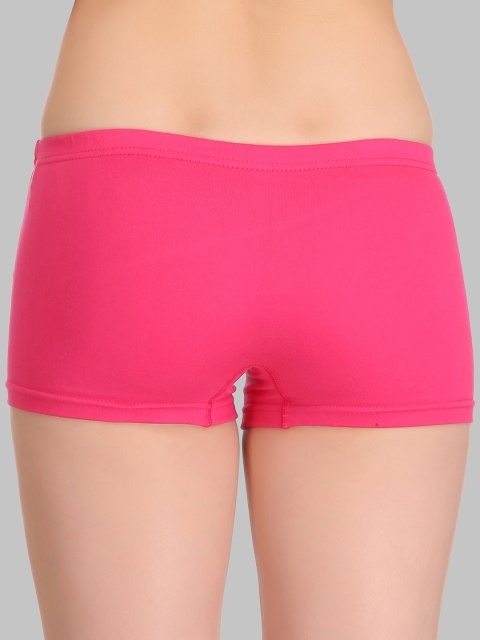 SELFCARE Pack Of 4 Mid-Rise Anti-Odour Pure Cotton Boy Shorts - Image 7