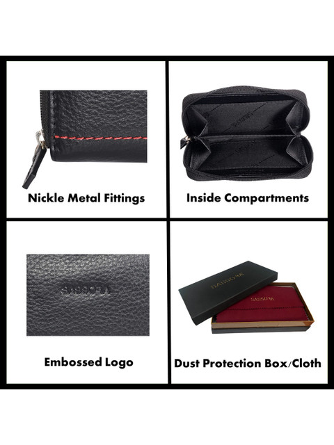 Sassora Premium Leather Small Coin Pouch - Image 7