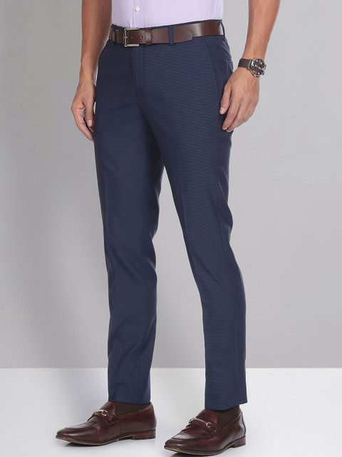 AD By Arvind Men Slim Fit Formal Trousers - Image 3
