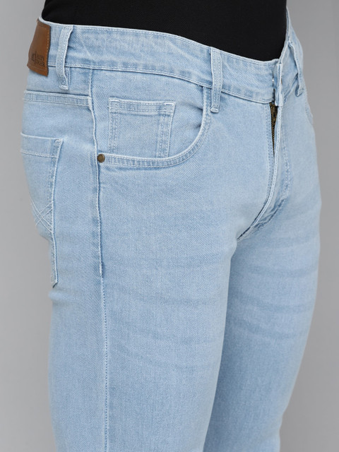 Allen Cooper Men Relaxed Comfort Fit Clean Look Stretchable Jeans - Image 5