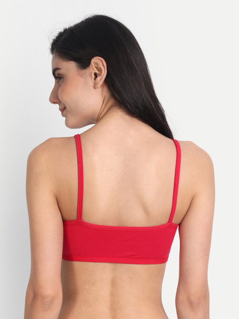 Aimly Non-Padded Non-Wired Seamless Medium Coverage Sports Bra With All Day Comfort - Image 3