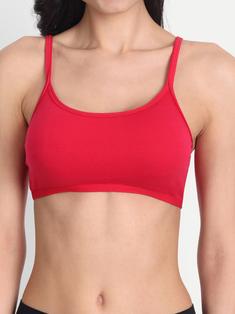 Aimly Non-Padded Non-Wired Seamless Medium Coverage Sports Bra With All Day Comfort - Image 6