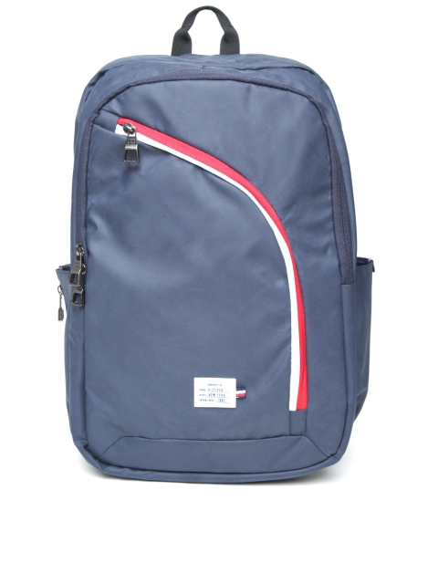 Tommy Hilfiger Unisex Navy Blue Laptop Backpack